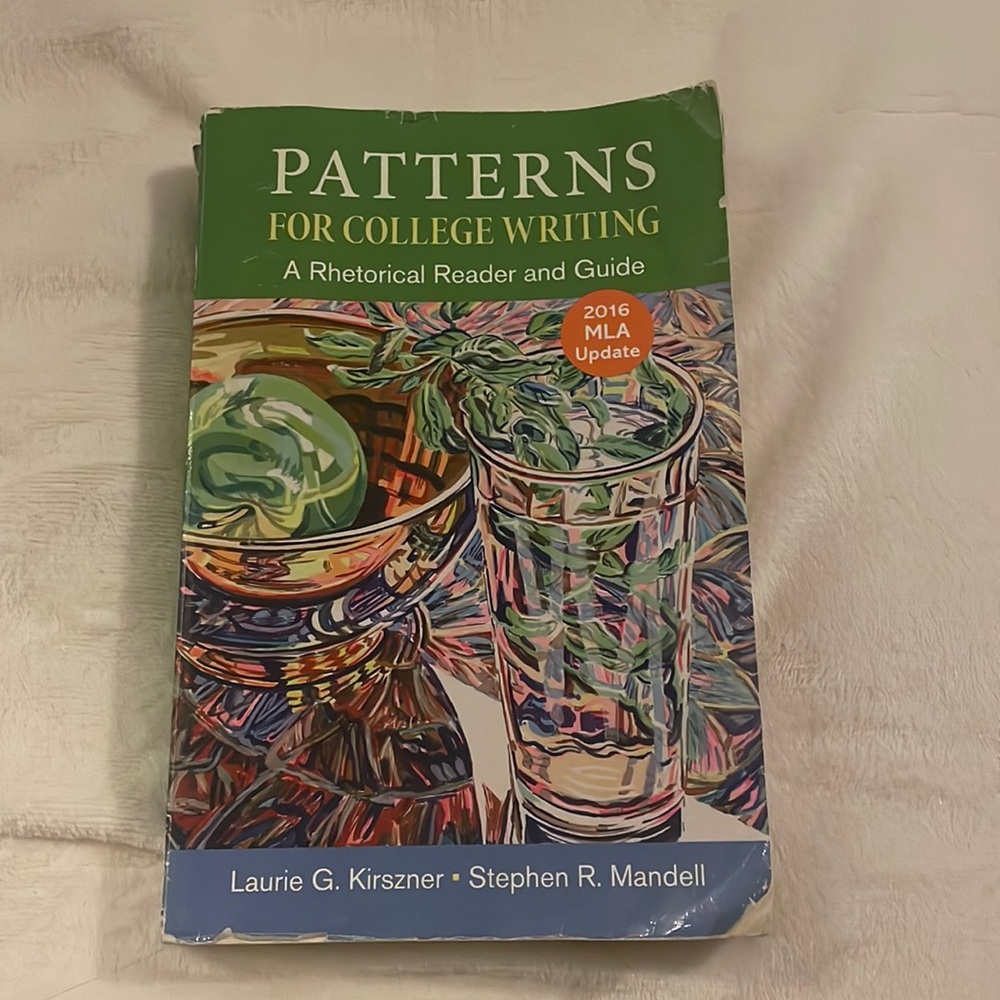 patterns for college writing textbook